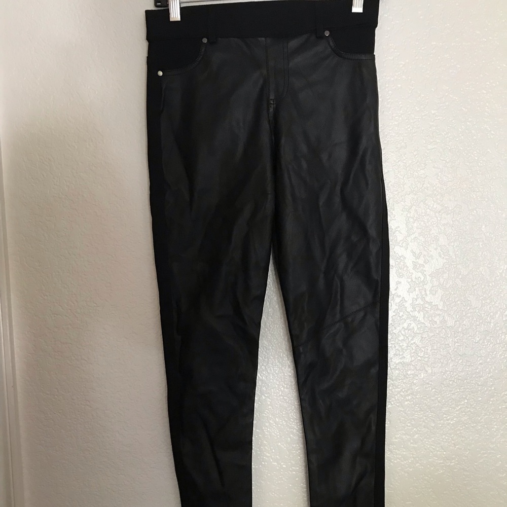 Black fashion leggings